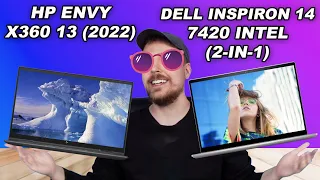 Dell Inspiron 14 7420 Intel (2-in-1) vs HP ENVY x360 13 (2022)