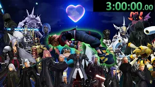 Can I Beat EVERY Kingdom Hearts Superboss in 3 Hours?