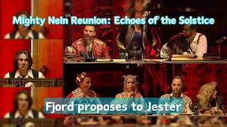 Fjord proposes to Jester | Mighty Nein Reunion: Echoes of the Solstice