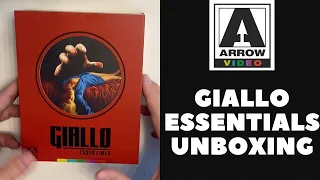 Arrow Video Giallo Essentials Vol. 1 Unboxing