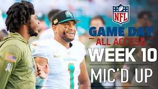 NFL Week 10 Mic'd Up, "are you kidding me with that catch JJ" | Game Day All Access