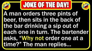 🤣 BEST JOKE OF THE DAY! - An Irishman walks into a bar in Dublin... | Funny Daily Jokes