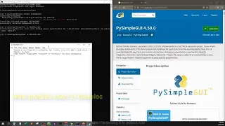 Pip Install PySimpleGUI #2022