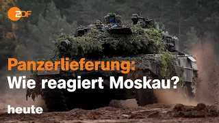 heute 19:00 Uhr vom 26.01.2023 Kampfpanzerlieferungen, Messerattacke, Koalitionsausschuss