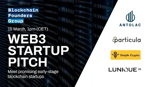 Web3 Startup Pitch (15 Mar 2023)