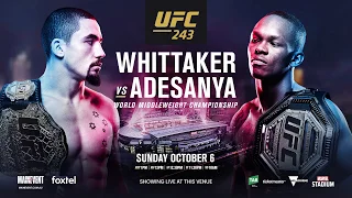 Adesanya vs Whittaker - 'Only One Can Be Champion' ┃UFC 243 Promo