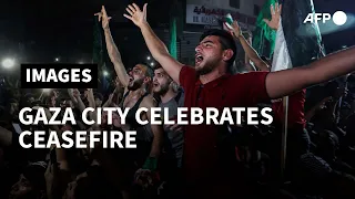 Celebrations in Gaza as Israel, Hamas ceasefire comes into force | AFP