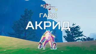 Гайд на Акрида. Обновление Hidden Realms