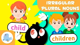 IRREGULAR PLURAL NOUNS 🦸‍♀️ SPELLING AND GRAMMAR for Kids 📝 Superlexia ⭐ Episode 10