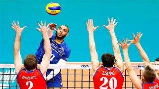 Top 12 smart volleyball attack by Earvin Ngapeth