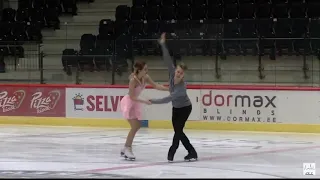 Viktoria Semenjuk/Artur Gruzdev Tallinn Trophy 2018 FD