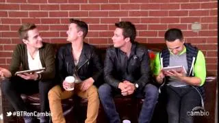 Big Time Rush on Cambio Live Chat - April 15th, 2013