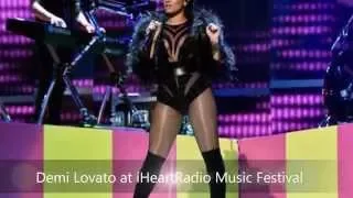 Demi Lovato at iHeartRadio Music Festival 2015