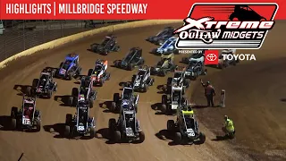 Xtreme Outlaw Midget Series | Millbridge Speedway | May 23, 2023 | HIGHLIGHTS