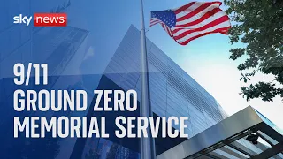 9/11 Ground Zero Memorial Service
