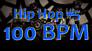 100 BPM - Hip Hop #5 - 4/4 Drum Beat - Drum Track