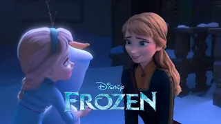 Queen Anna playing with Princess of Northuldra Elsa |  Frozen  [Fanmade Scene]