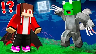 How Mikey Became Werewolf and ATTACK JJ Vampire ? - Minecraft (Maizen)