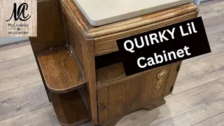 QUIRKY Little Vintage BEDSIDE CABINET gets a Makeover