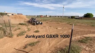 GSXR Buggy - M&B Welding's Junkyard GSXR 1000 Engine Swap Special!
