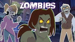 Scariest Zombies (UNDEAD) Moments - Compilation | The Last Kids on Earth