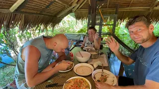 Cooking TORTANG TALONG with Andrei Filipinez and MAMA OLGA! 🇵🇭