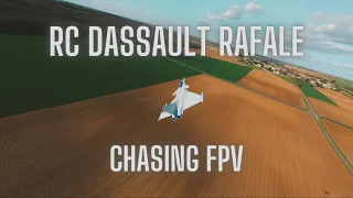 RC Jet Dassault Rafale - Chasing FPV. 🇫🇷🎥