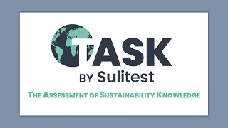 The Assessment of Sustainability Knowledge | TASK by Sulitest announcement