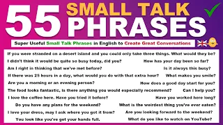 55 Super Useful Small Talk English Phrases to Create Great Conversations!