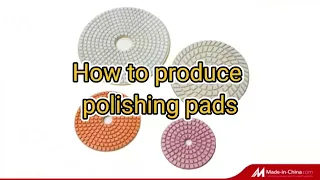 How to produce polishing pads