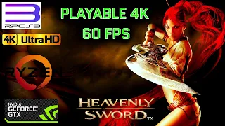 HEAVENLY SWORD RPCS3 4K 60FPS UNLOCK WITH RYZEN 3 3100+GTX 1650 SUPER