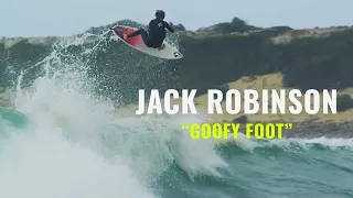 Jack Robinson as a Goofy Foot
