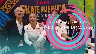 Stepanova / Bukin (RUS) | 2nd place Ice Dance | Free | Skate America 2019 | #GPFigure