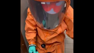 hazmat suit