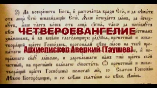 Архиепископ Аверкий (Таушев). Четвероевангелие. Ч.1.