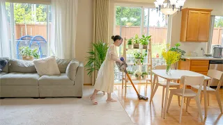 Whole House Clean With Me| Cleaning Motivation| Healthy Habits