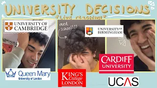 UK university decisions reactions - Am I going to Med school???