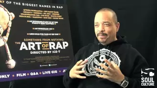 Ice T on The Art Of Rap: why new rappers weren't featured, innovation in rap & more