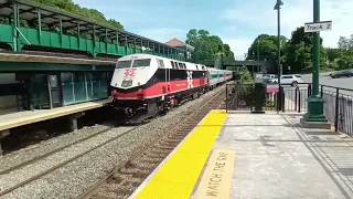 Late Afternoon And Early Evening Rail fanning In Poughkeepsie New York