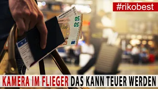 Fotorucksack im Flugzeug das kann schnell teuer werden - was du jetzt unbeding prüfen solltest.