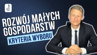 Rozwój Małych Gospodarstw – kryteria wyboru projektu