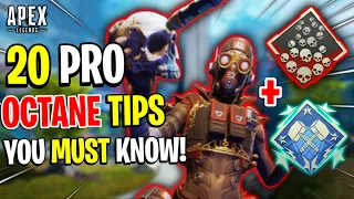 Apex Legends OCTANE GUIDE! - 20 PRO TIPS AND TRICKS To Help You Learn Octane!