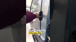 Unique Features Tata Intra V50