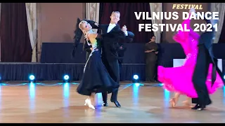 Glenn Richard Boyce & Caroly Jänes | Slow Waltz | VILNIUS DANCE FESTIVAL 2021, Amateur Ballroom