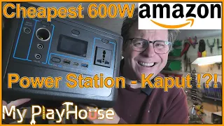 Cheapest 600W Power Station on Amazon - Not Working - 1376