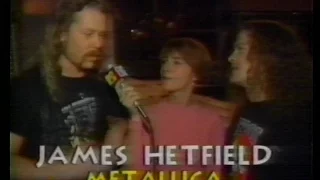 Metallica - Live at The MTV Music Awards (1991) [Full TV Report]