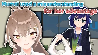 How Mumei used a misunderstanding for her advantage【 Nanashi Mumei / Hololive English 】