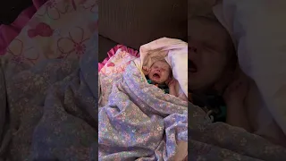 I can’t believe dad asked that 😭 my precious newborn baby communicating in a sweet way 💙 #newborn