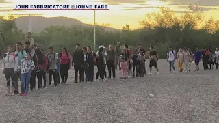 Migrants overwhelming facilities near Mexico border