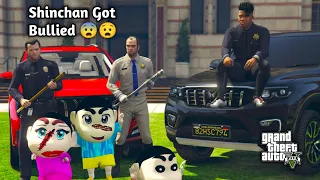 GTA 5: Shinchan Got Bullied At school 😭😭Crying 😭Franklin Angry 😡 & kill everyone 😡Ps Gamester